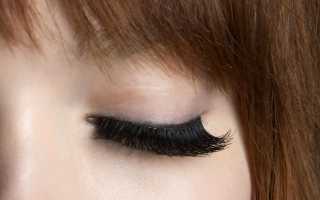 Как крепить накладные ресницы