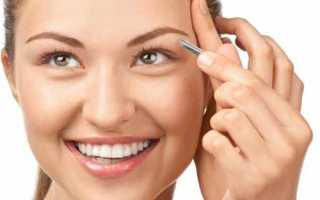 Правильные брови для овального лица