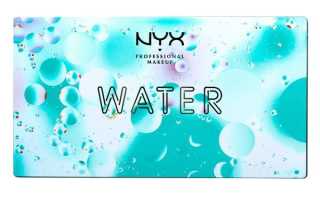 Обзор палетки теней In Your Element Shadow Palette Water от NYX